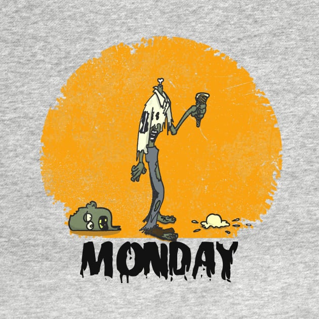 Monday Zombie (Light) by Jeffw